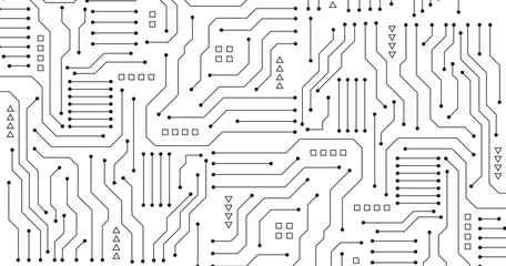 Circuit board technology background. 
