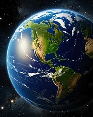 Stunning View of Planet Earth from Space A Breathtaking Image of Our World