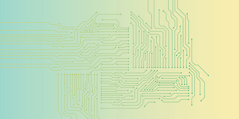 Abstract circuit board background or modern technology. Vector editable