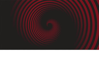 Abstract red wave on black design modern background vector illustration. eps10
