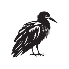 Minimalist Black Kite Silhouette - Black Kite Vector - Black Kite Illustration - Black and White Black Kite Design.