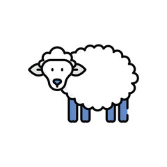 Sheep  Vector icon