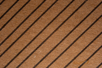 Obraz premium abstract stripe texture on craft paper, background for presentation, graphic design