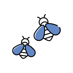 Honey Bee Vector icon