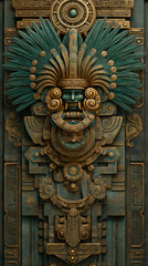 Esplendor Ancestral: Mural Maya en Dimensión Viva