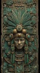 Esplendor Ancestral: Mural Maya en Dimensión Viva