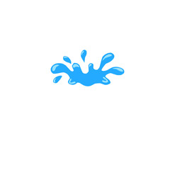 Cartoon Teardrop And Pudle