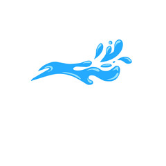 Cartoon Teardrop And Pudle