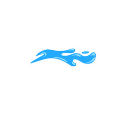 Cartoon Teardrop And Pudle