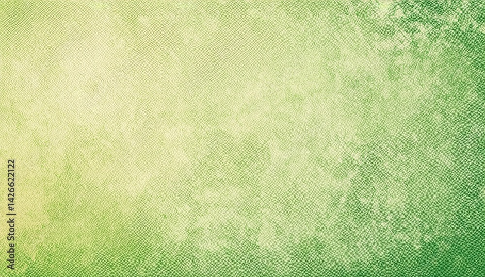 Poster green grunge textured background with soft gradient blend, ideal for eco branding, website backdrops