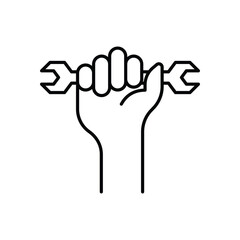 Service Icon vector stock illustration