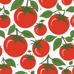 tomato seamless background