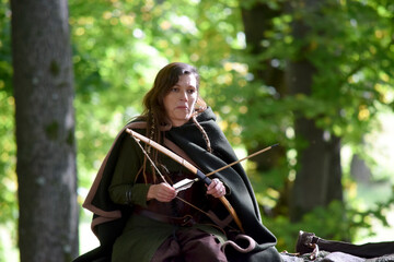 Bogenschütze Wikinger Nordmänner 