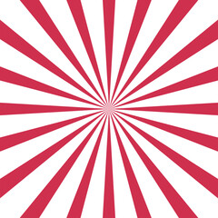 Colorable Sunburst With Transparent Background