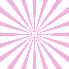 Colorable Sunburst With Transparent Background