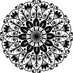 Mandala Design Illustration Vector style