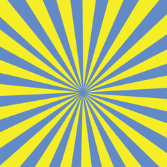 Abstract background with sunburst or radial burst pattern. Vintage sun ray and spiral sunrise, sunlight creative summer sunny. Flat ,graphic, with sharp, clean edges and retro or comic-inspired design