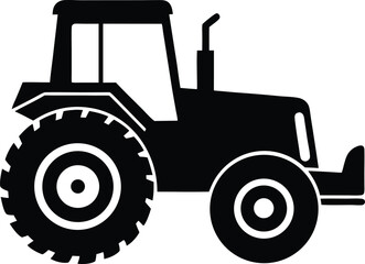 tractor isolated on white background