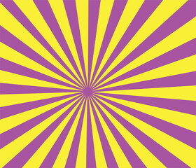 Abstract background with sunburst or radial burst pattern. Vintage sun ray and spiral sunrise, sunlight creative summer sunny. Flat ,graphic, with sharp, clean edges and retro or comic-inspired design
