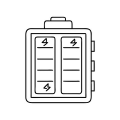 battery icon, battery vector illustration-simple illustration of battery, perfect for battery logos and icons