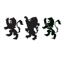 heraldic lion