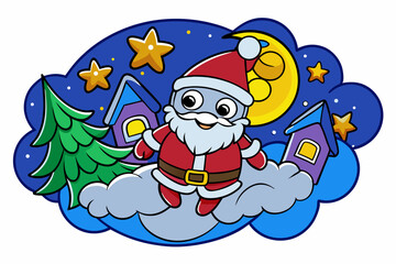 Santa Claus cartoon