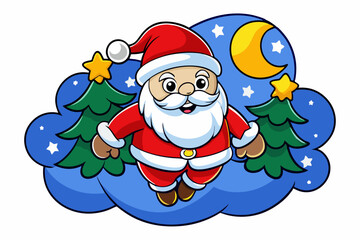 Santa Claus cartoon