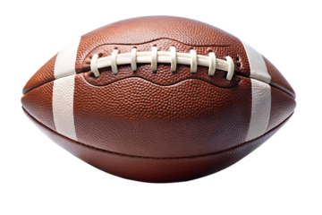 american football ball isolated on white background PNG