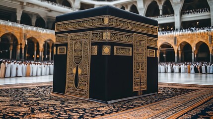 Kaaba in Mecca, Saudi Arabia
