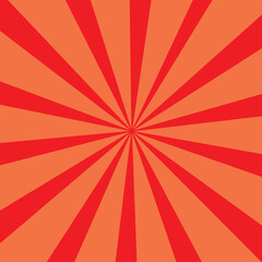 Vector sunburst pattern orange and red design. Vintage sunrays illustration swirl grunge backdrop line. sun beam vector banner design and comic burst gradient concept pattern.