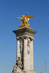 Pont alexandre 3, à Paris