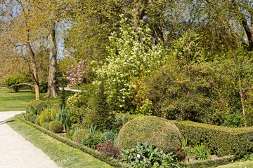 Parc au printemps