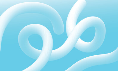 Abstract Flowing Light Blue Shapes on Blue Gradient
Modern 3D Light Blue Curves on Blue Background
Smooth Light Blue Tubes Abstract Background
Elegant Light Blue Fluid Shapes on Blue
Abstract Wavy Lig
