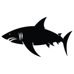 Obraz premium shark vector illustration