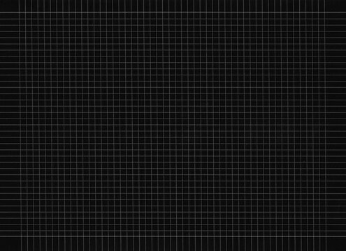 Black grid paper texture background