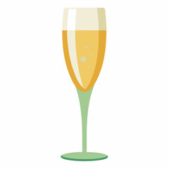 glass of champagne