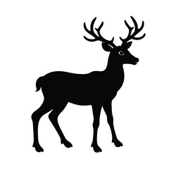 Obraz premium deer vector illustration