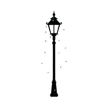 recommend clip art: street lamp silhouette