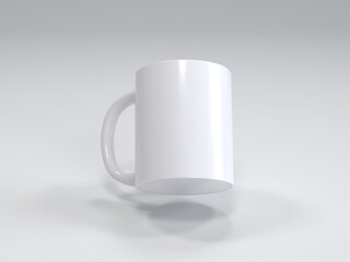Customizable Mug Scene with Natural Light.