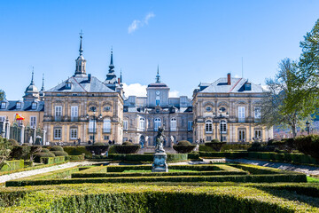 Palacio de la Granja de San Idelfonso , en Segovia.
