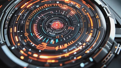 Futuristic Technology: A captivating image of a complex, illuminated circuit board. The scene evokes the essence of progress and innovation. 