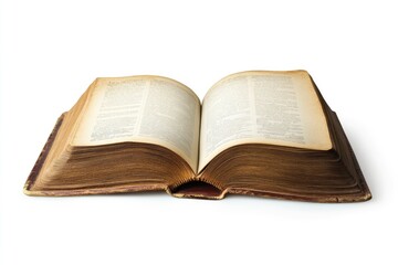 Antique Book: Open Pages, Aged Text, and Vintage Charm