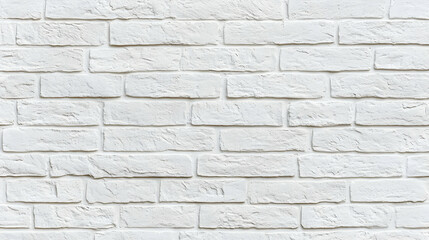 Fototapeta premium White Brick Wall Texture Background