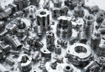 Metal Parts on Surface After Precision Machining