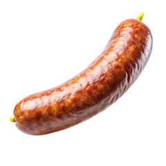 sausages on a white background