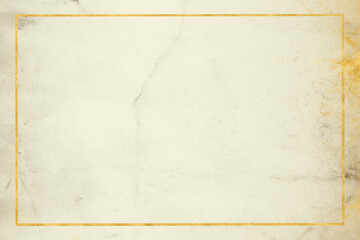 Elegant Vintage Marble Texture with Golden Frame Details