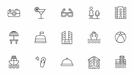 hotel set of web icons in line style  hotel and va (1).eps