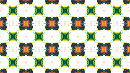 rocket head tiny ball and eight little stars blue leaves with colorful starburst