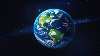 Fototapeta premium Earth and space