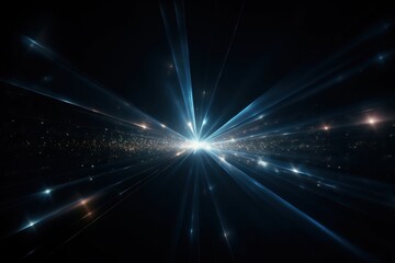 Obraz premium Lens light backgrounds sparks.